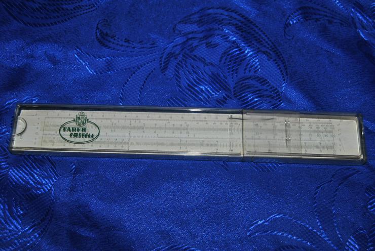 Bild 3: Rechenschieber Faber Castell 57/87 System Rietz