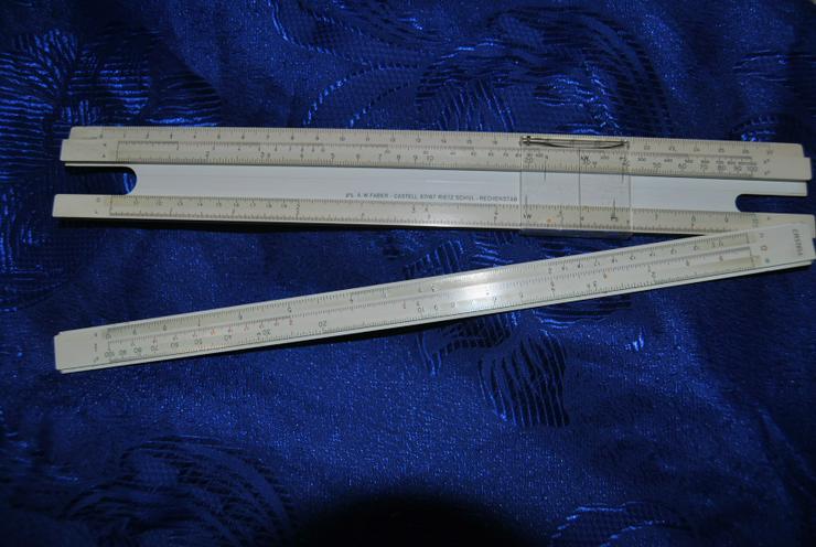 Bild 11: Rechenschieber Faber Castell 57/87 System Rietz