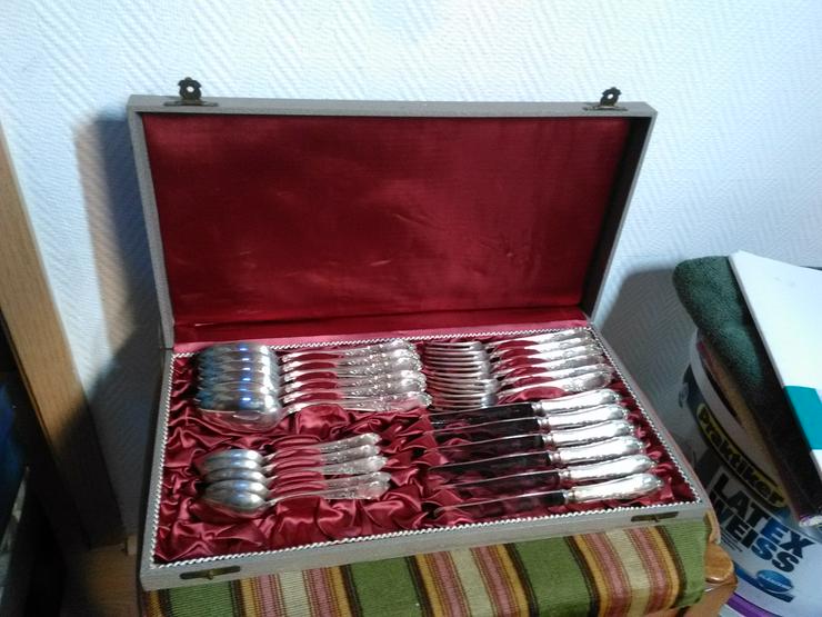 Solingen Silberbesteck Ernst Eickenberg 100, 24 teiligig, poliert, Preis VB 60 Eur  - Besteck - Bild 1