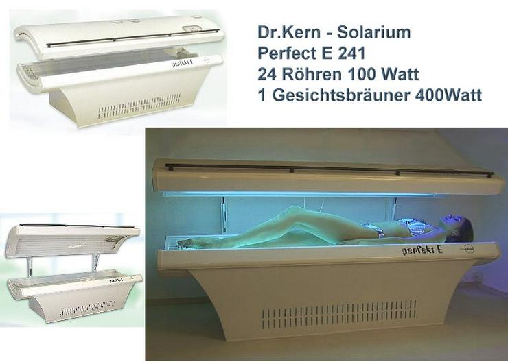 Bild 4:   Solarium Dr. Kern Perfect-E 24/1 - neuwertig kaum benutzt