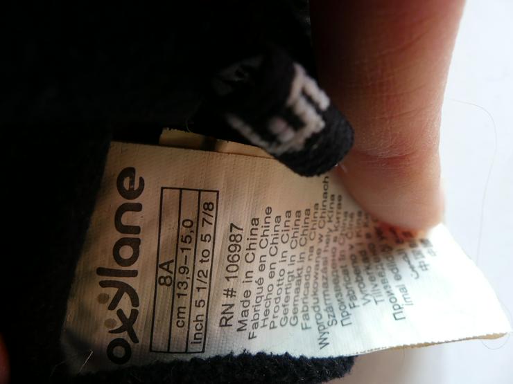 Bild 7: Kinder-Handschuhe schwarz von oxylane wed'ze stratermic (auch zu verschicken)