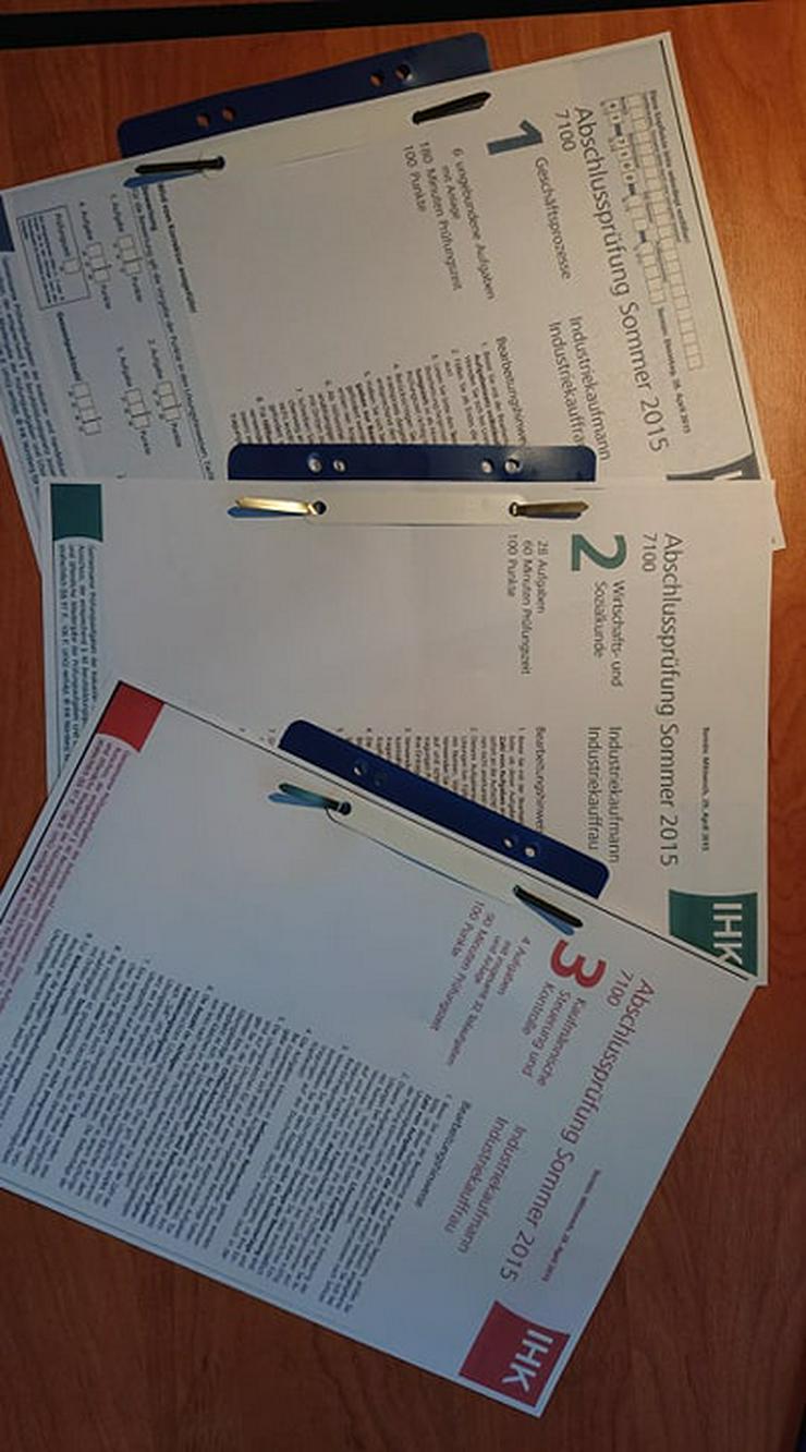 Bild 2: IHK Prüfungen Industriekaufleute 2010 - 2018 inklusive Lösungen