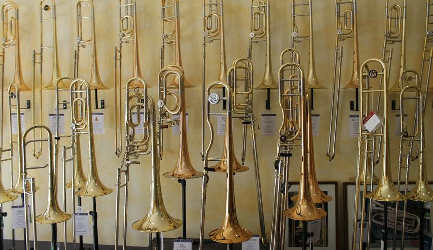 Antoine Courtois Paris AC420BH Bb / F Profiklasse - Tenor - Posaune mit Hagmann Ventil - Blasinstrumente - Bild 7