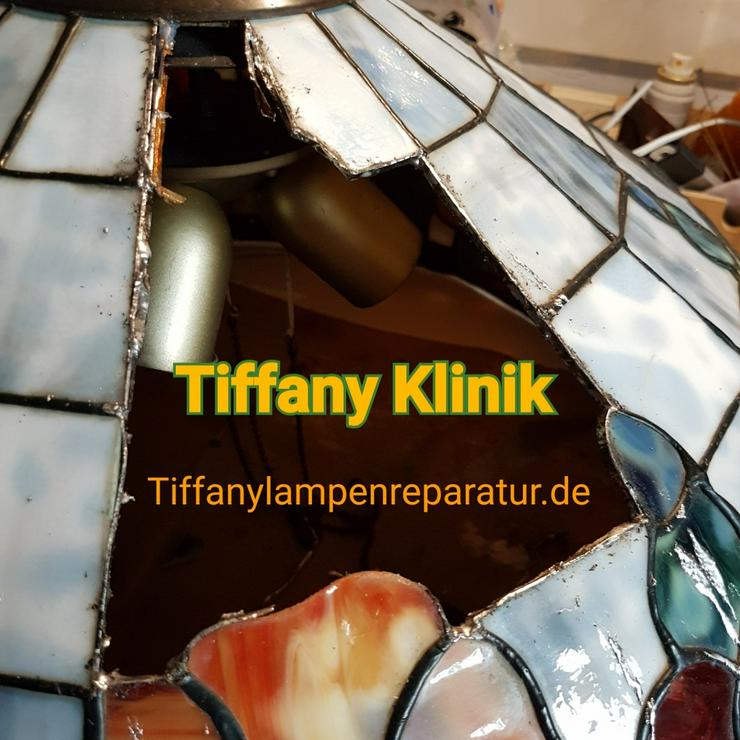 Bild 3: Tiffany Lampenschirm Reparatur Klinik Nrw & Glaskunst Werkstatt Mülheim & Glas Galerie an der Ruhr