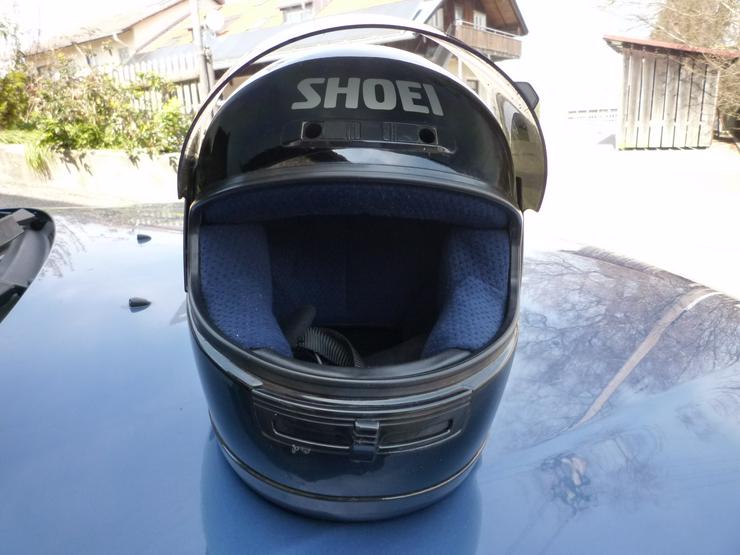 Bild 4: Shoei TFX Fieberglass Integralhelm Gr. S schwarz glanz