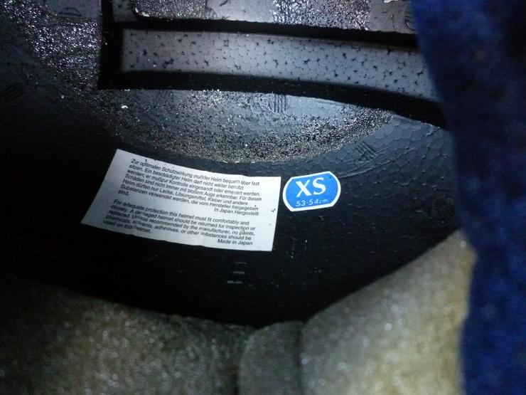 Bild 5: Shoei TFX Fieberglass Integralhelm Gr. S schwarz glanz