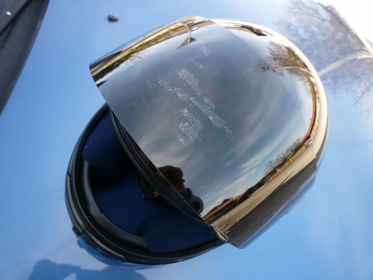 Bild 10: Shoei TFX Fieberglass Integralhelm Gr. S schwarz glanz