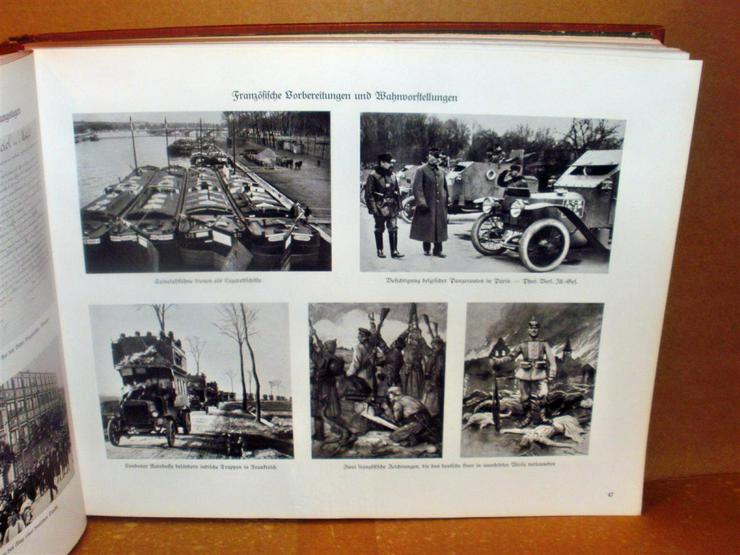 Bild 4: Großer Bilderatlas des Weltkrieges BAND 1-3. 1915/16/19