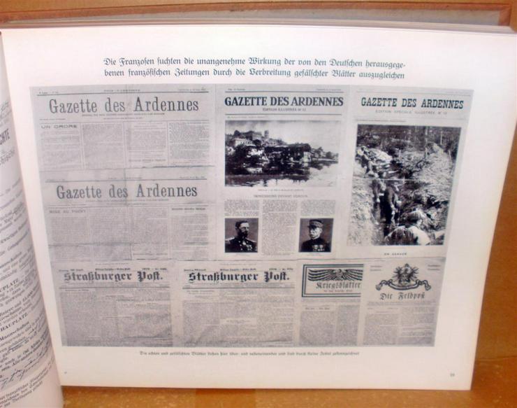 Bild 7: Großer Bilderatlas des Weltkrieges BAND 1-3. 1915/16/19