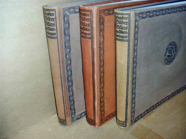 Großer Bilderatlas des Weltkrieges BAND 1-3. 1915/16/19 - Bücher & Zeitungen - Bild 1