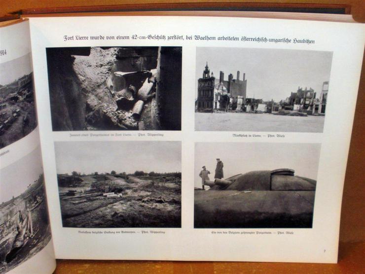 Bild 11: Großer Bilderatlas des Weltkrieges BAND 1-3. 1915/16/19