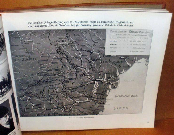 Bild 8: Großer Bilderatlas des Weltkrieges BAND 1-3. 1915/16/19