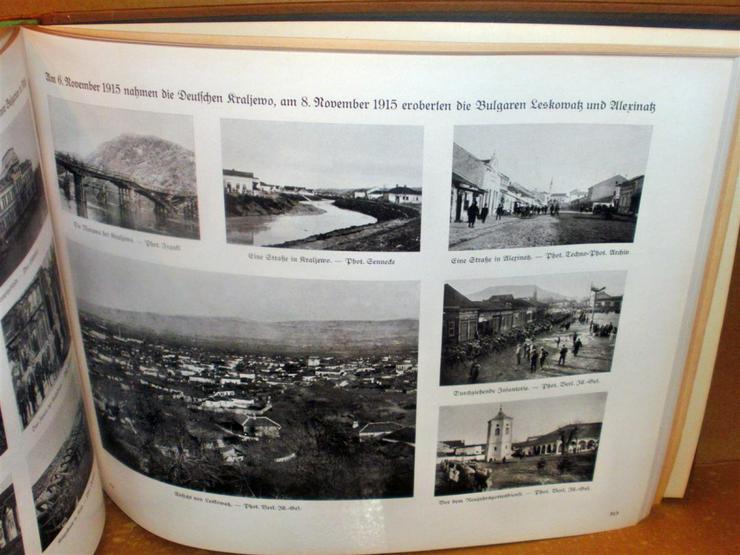 Bild 12: Großer Bilderatlas des Weltkrieges BAND 1-3. 1915/16/19