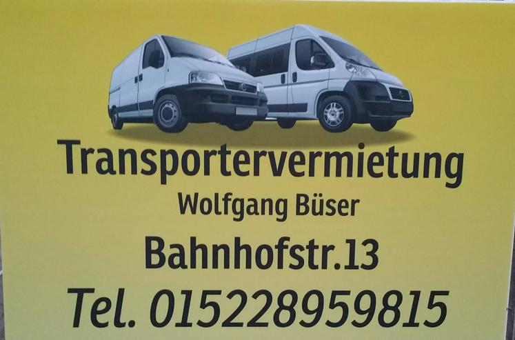 Bild 7: Transportervermietung Büser