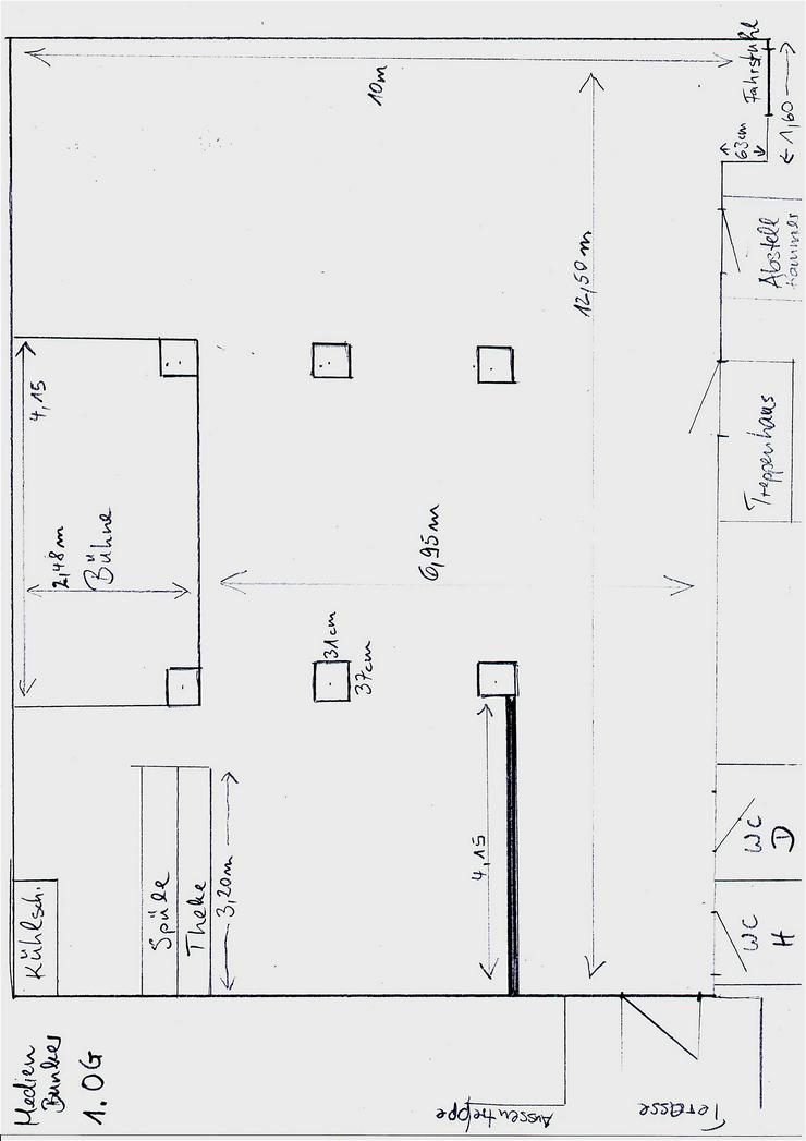 Bild 11: Partyraum Bunker Feier Event Disco Saal Hochzeit Mieten Raum 1 