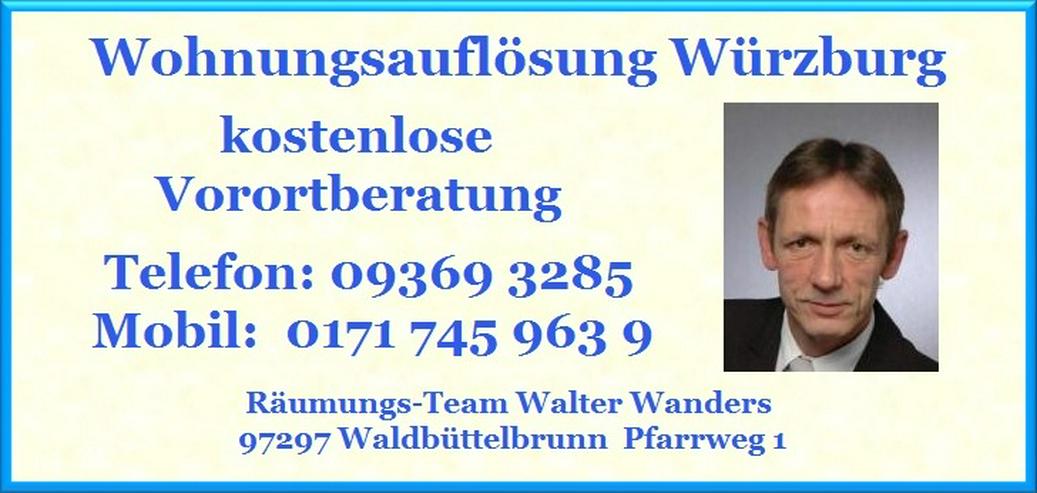 Bild 5: Wohnungsauflösung Würzburg und Umgebung