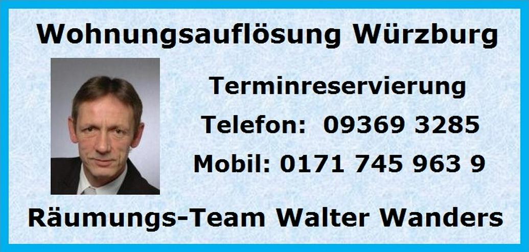 Bild 2: Wohnungsauflösung Würzburg und Umgebung