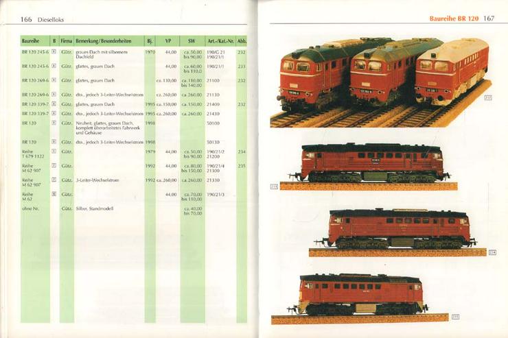 Bild 4: Buch - Modelleisenbahnen der DDR - Sämtliche Loks und Triebwagen der Spur H0