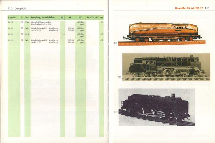 Bild 3: Buch - Modelleisenbahnen der DDR - Sämtliche Loks und Triebwagen der Spur H0