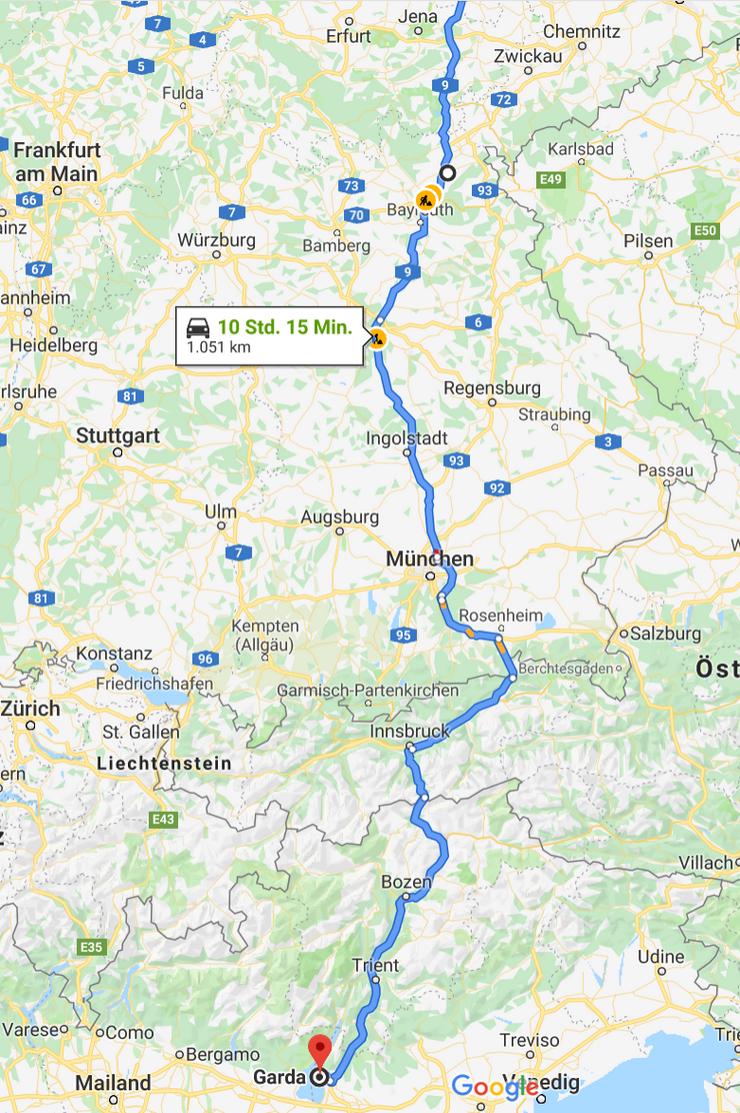 Transpote Beiladung Berlin-Italien Augsburg Bozen Mailand 23/24.4 & zurück - Umzug & Transporte - Bild 1