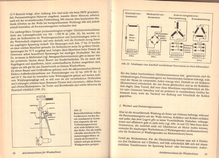 Bild 3: Taschenbuch von Heinz Schulz - Der Savonius-Rotor - Eine Bauanleitung - von 1989