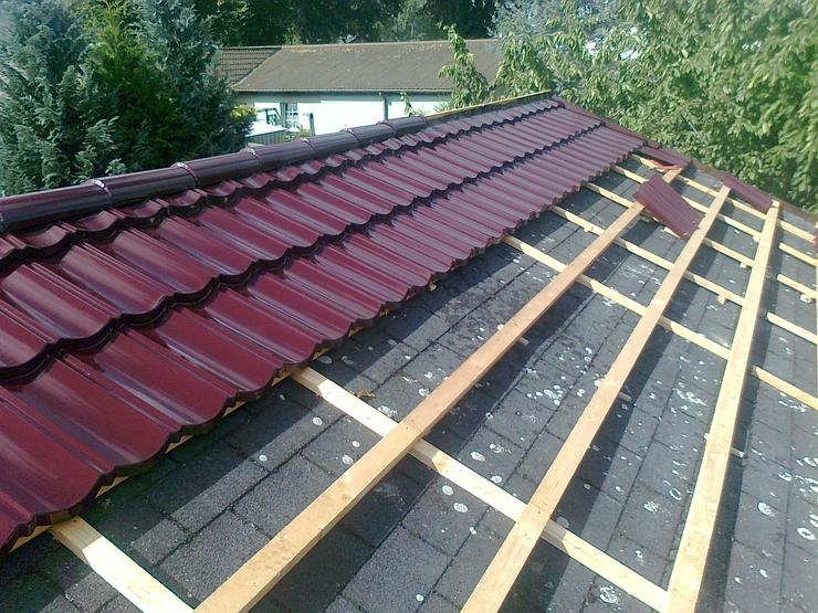 Bild 8: Dachdecker Metalldach-Profis deutschlandweit im Einsatz. Blechdach, Dachbleche, Dachplatten von Icopal-Decra und Isola-Powertekk .
