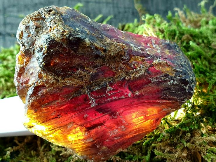 Bernstein roh 36,4 g raw amber Rohbernstein 57 x 40 x 32 mm - Edelsteine & Fossilien - Bild 1