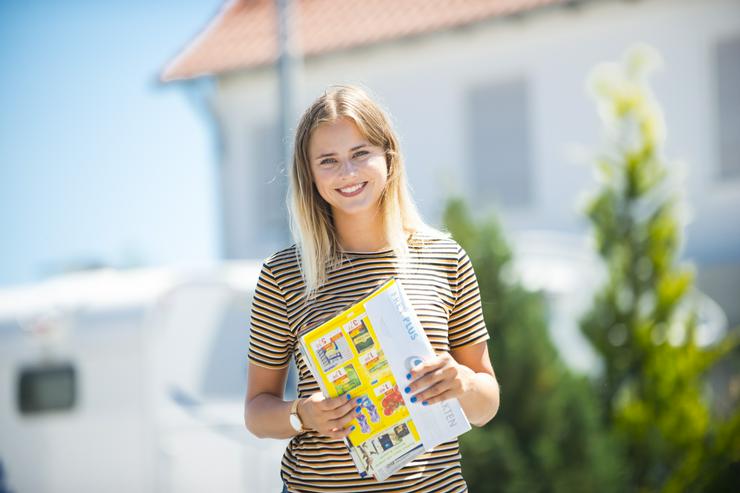 Nebenjob / Minijob / Schülerjob / Wochenendjob in PLZ 89075: Zeitung austragen / Flyer verteilen (m/w/d) - Kuriere & Zusteller - Bild 1
