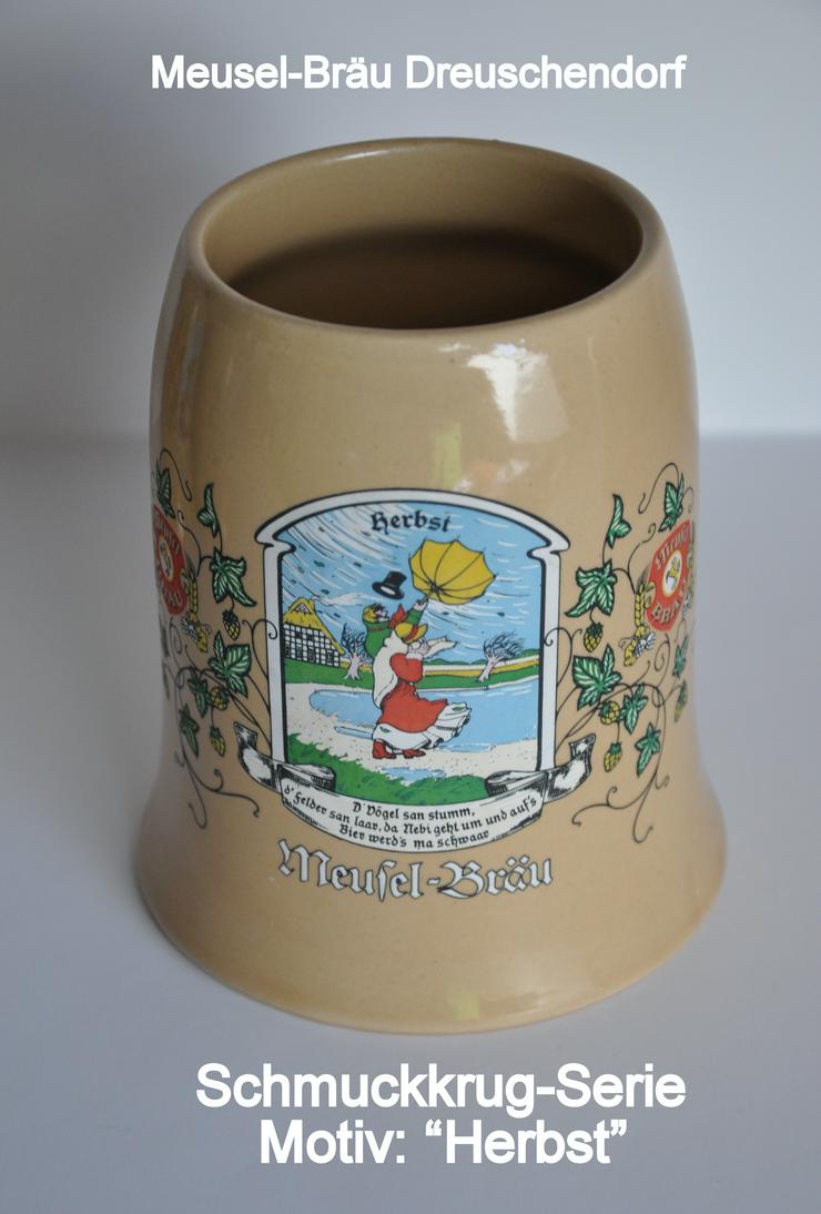 Bild 4: Bierkrüge-Serie Meusel-Bräu Dreuschendorf