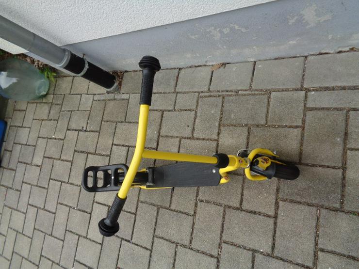 Bild 17: Puky Roller R03 Gelb mit Fahne und Bremse ab 3 Jahre
