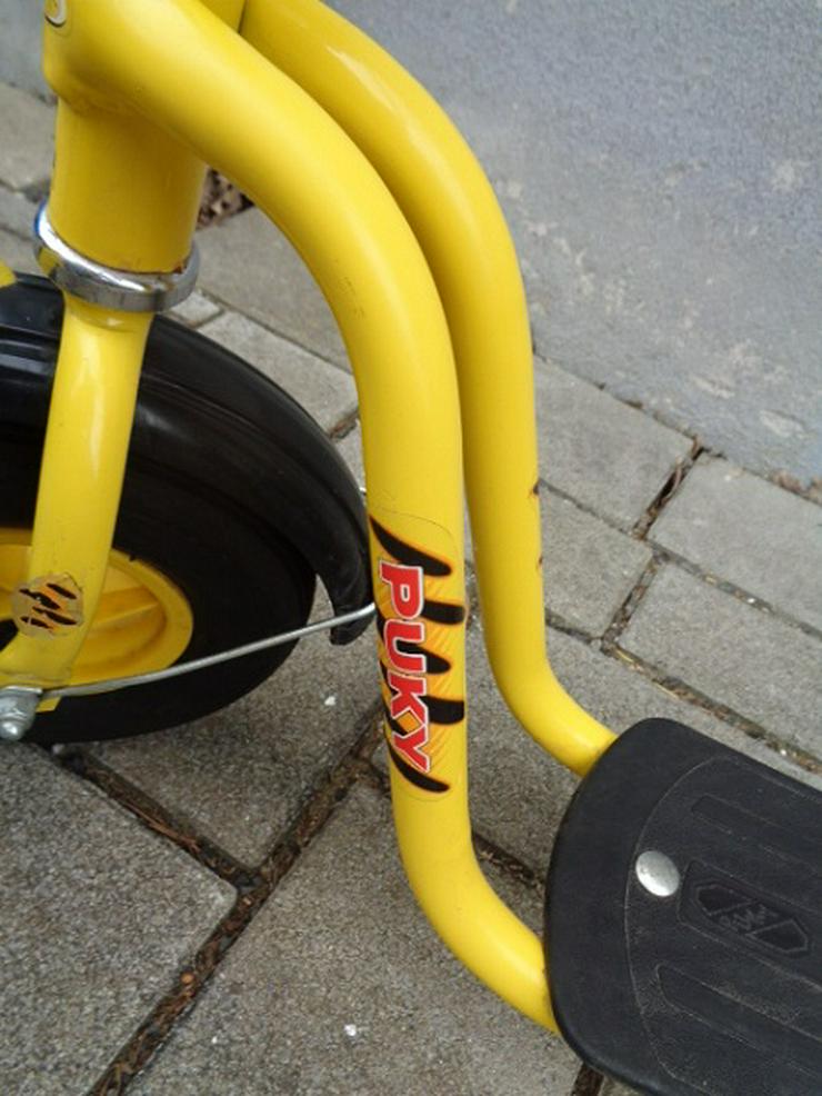 Bild 2: Puky Roller R03 Gelb mit Fahne und Bremse ab 3 Jahre