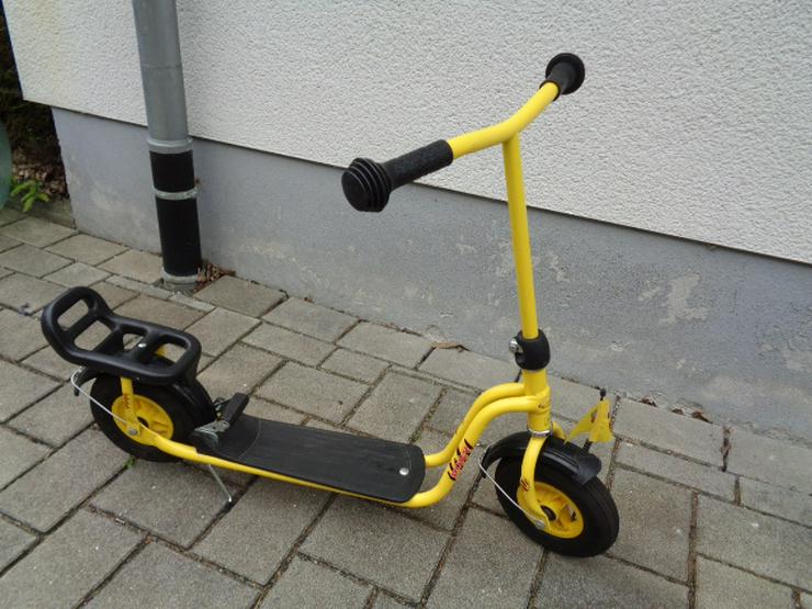 Bild 18: Puky Roller R03 Gelb mit Fahne und Bremse ab 3 Jahre