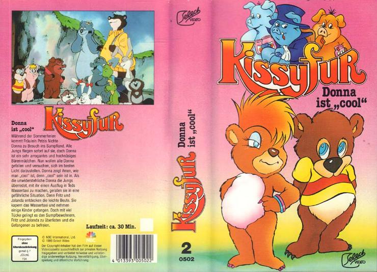 Kissyfur - Donna ist "cool" - Original VHS Videokassette - VHS-Kassetten - Bild 1