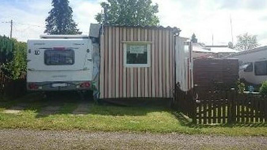 Pultdachhütte am See auf gepachteten Grundstück  - Schrebergarten & Wochenendhäuser - Bild 1
