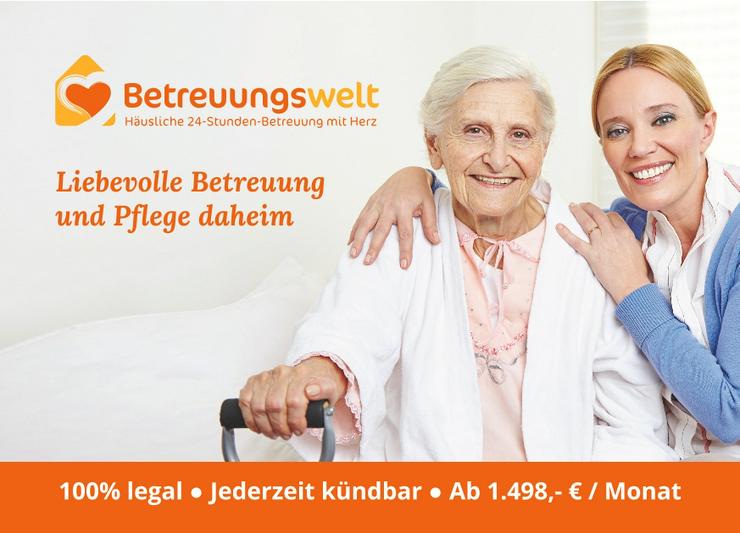 Bild 2: 24h Pflege Betreuung Haushaltshilfe mit Herz in Wiesbaden