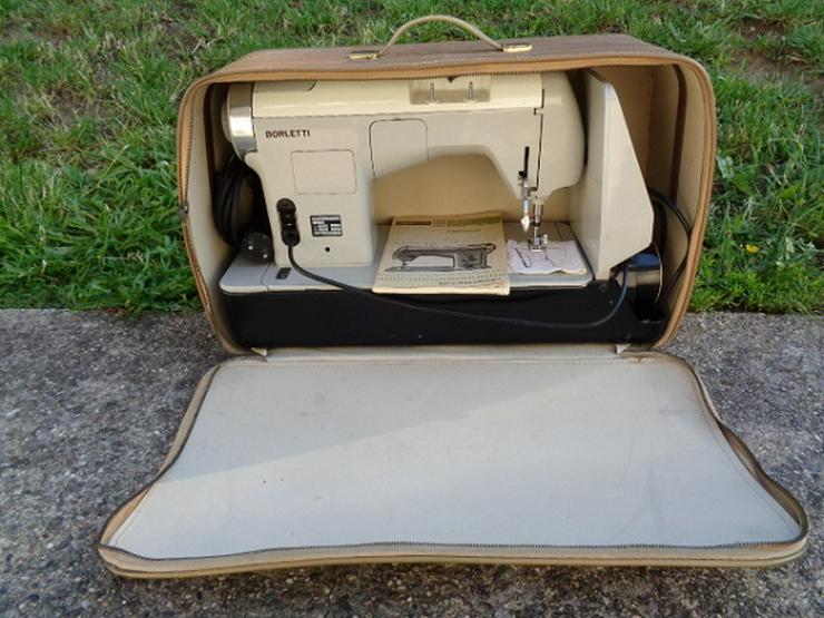 Bild 10: Nähmaschine Borletti 1101 Automatic mit Nadel, 1 Koffer und Gebrauchsanweisung