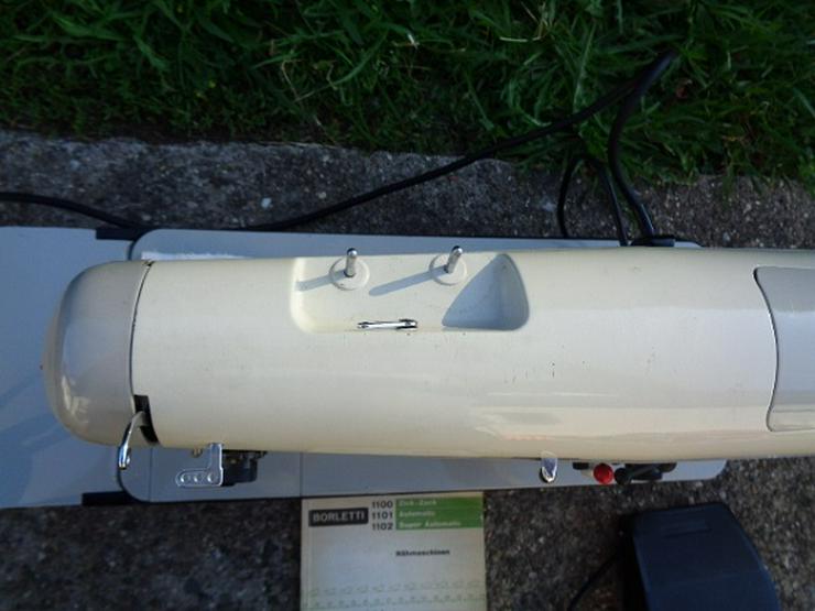 Bild 11: Nähmaschine Borletti 1101 Automatic mit Nadel, 1 Koffer und Gebrauchsanweisung