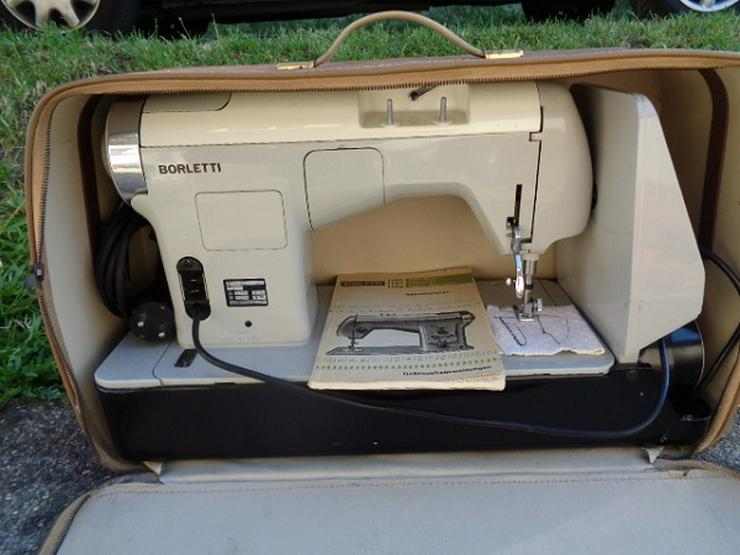 Bild 16: Nähmaschine Borletti 1101 Automatic mit Nadel, 1 Koffer und Gebrauchsanweisung
