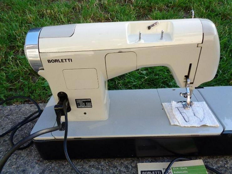 Bild 15: Nähmaschine Borletti 1101 Automatic mit Nadel, 1 Koffer und Gebrauchsanweisung