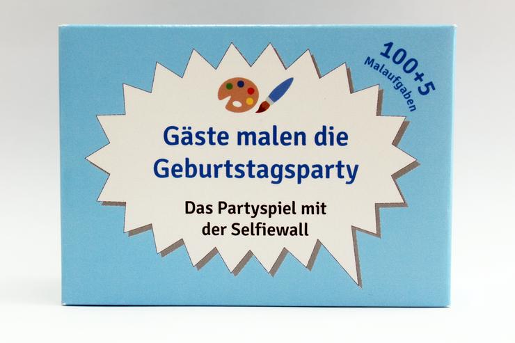 100 Spielkarten, Runder Geburtstag, "Gäste malen die Geburtstagsparty", Kartenspiel mit kreativen Malaufgaben für die Party - Sonstige Dienstleistungen - Bild 1