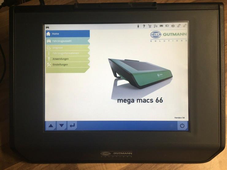 Bild 3: Diagnosegerät Gutmann mega macs 66 Inklusive Messmodul und aktueller Software