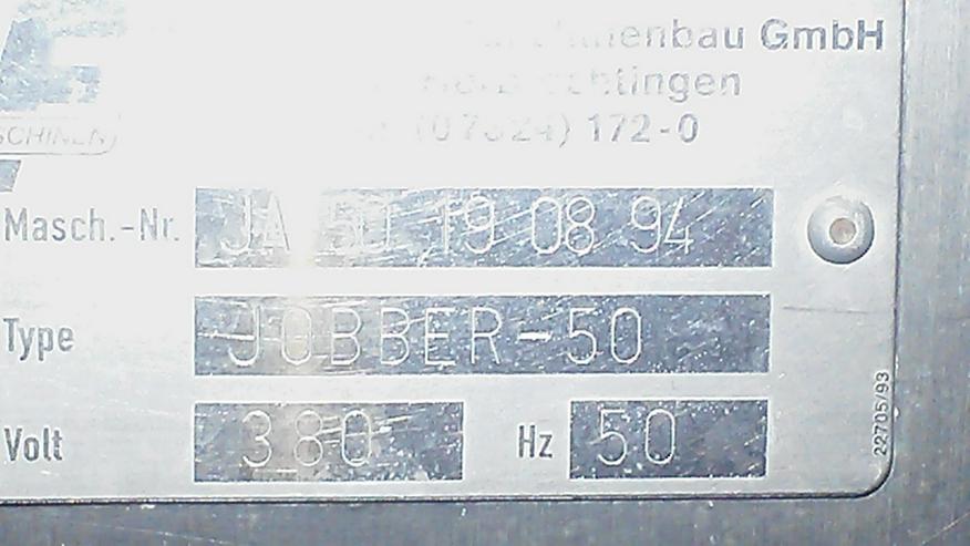 Bild 6: Frey Jobber 50 Füllmaschine,Wurstfüller