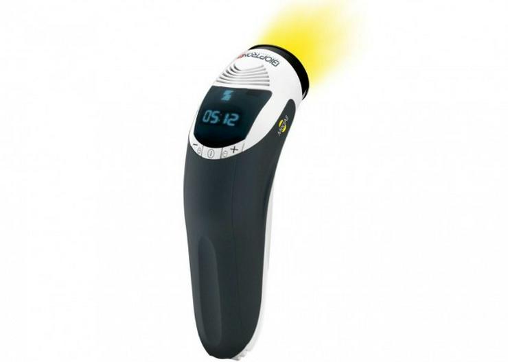 Bild 4: Zepter Bioptron MedAll mit Bodenstativ Lichttherapiegerät heilendes Licht Lampe