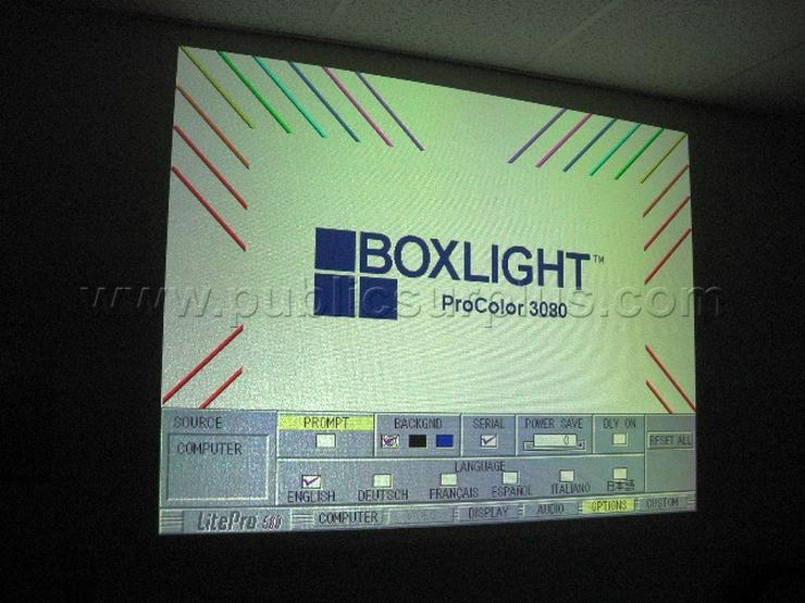 Bild 5: Color LCD Beamer / Projektor BOXLIGHT, ProColor 3080 
