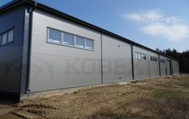 Bild 2: Beschreibung zu 30x40x5 Stahlhalle Preiswert Direkt vom Hersteller Lagerhalle Kranbahnhalle Werkstatthalle Fertighalle Großgarage Gewerbehalle Mehrzweckhalle Eventhalle