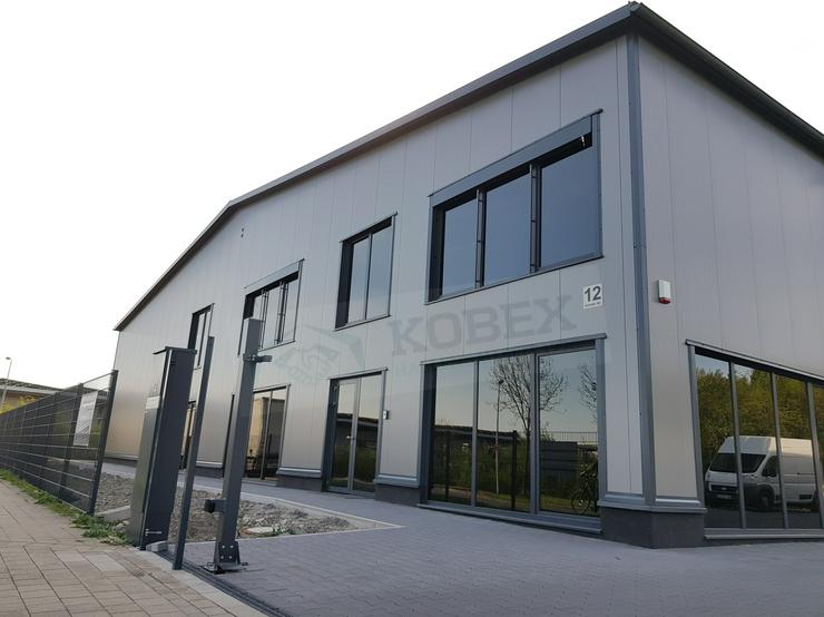 Bild 10: Beschreibung zu 30x40x5 Stahlhalle Preiswert Direkt vom Hersteller Lagerhalle Kranbahnhalle Werkstatthalle Fertighalle Großgarage Gewerbehalle Mehrzweckhalle Eventhalle