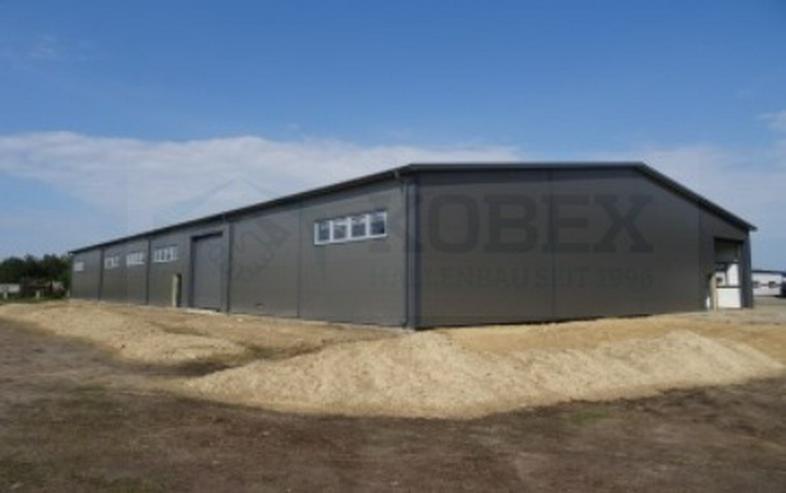 Bild 8: Beschreibung zu 30x40x5 Stahlhalle Preiswert Direkt vom Hersteller Lagerhalle Kranbahnhalle Werkstatthalle Fertighalle Großgarage Gewerbehalle Mehrzweckhalle Eventhalle