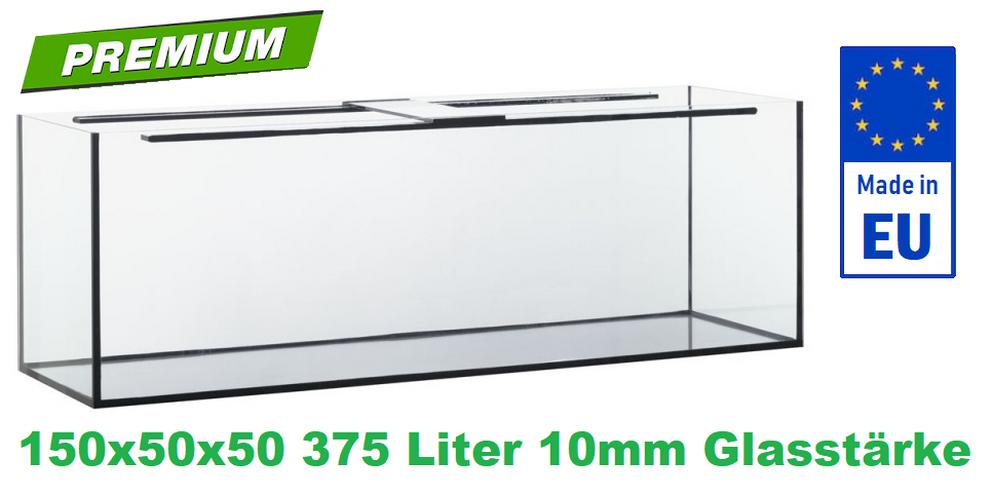 Aquarium 150x50x50 375 Liter inkl. Versand 10 Jahre Garantie  - Aquarien - Bild 1