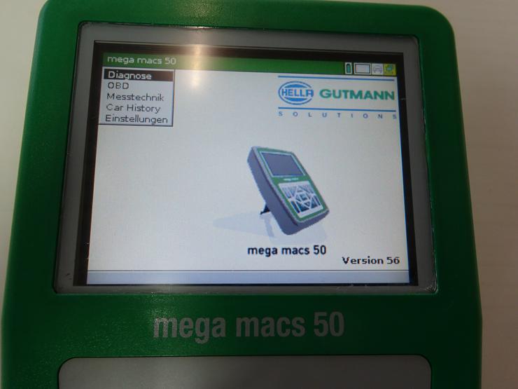 Bild 6: Gutmann Mega Macs 50 Diagnosegerät Fehlercode Steuergerätdiagnose OBD Multimeter Halle 