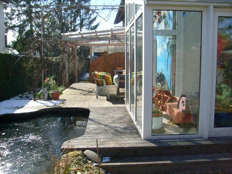 Bild 8: Wintergarten, Neu, Stahl-PVC, Breite 4,0m Tiefe 3,0m Glasdach